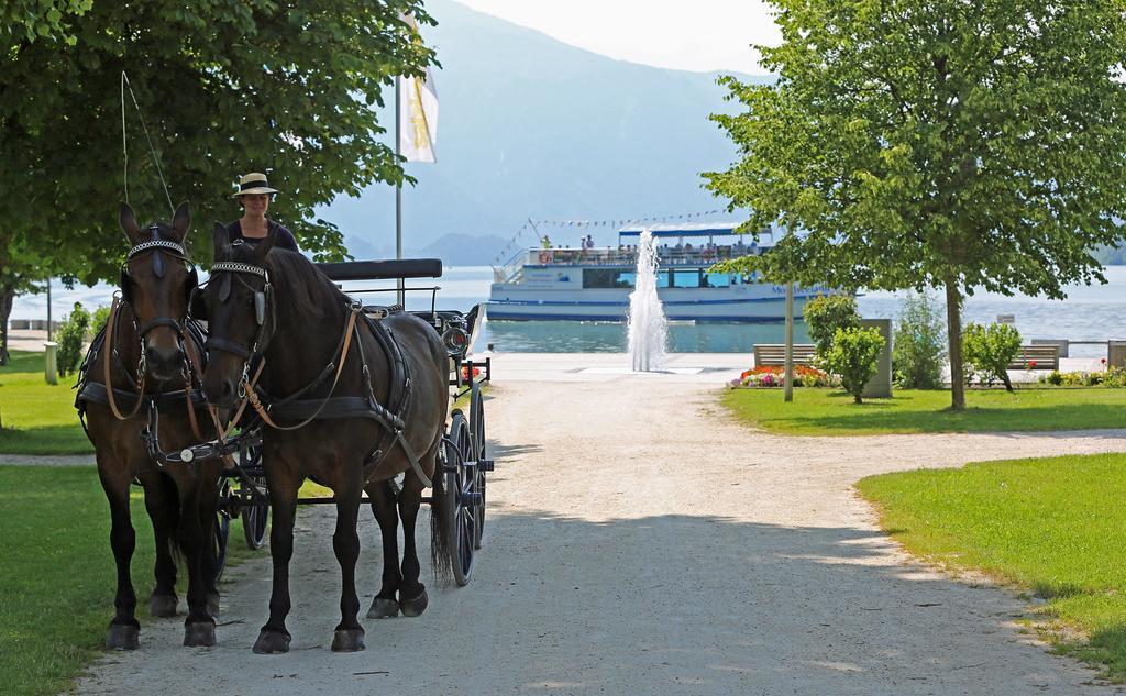 Vila Gesundheitshof Lohninger Mondsee Exteriér fotografie