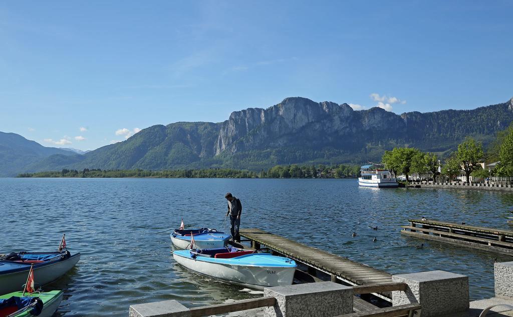 Vila Gesundheitshof Lohninger Mondsee Exteriér fotografie