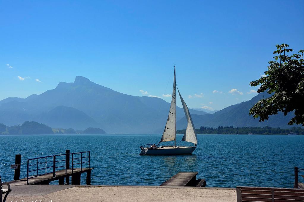 Vila Gesundheitshof Lohninger Mondsee Exteriér fotografie