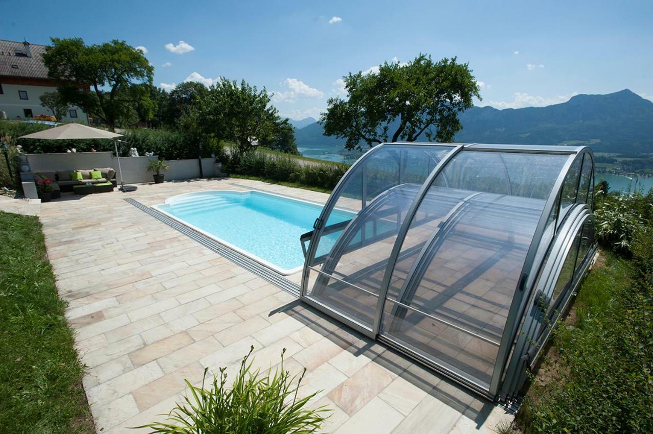 Vila Gesundheitshof Lohninger Mondsee Exteriér fotografie